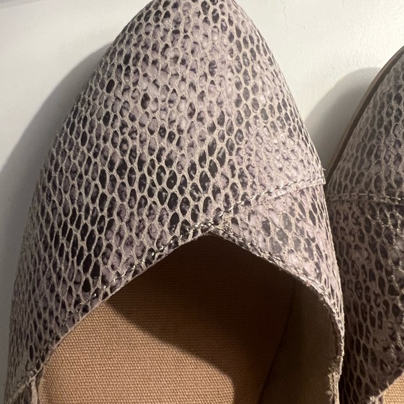 Tom’s Julie Snake Skin Print Flat - Picture 3 of 3